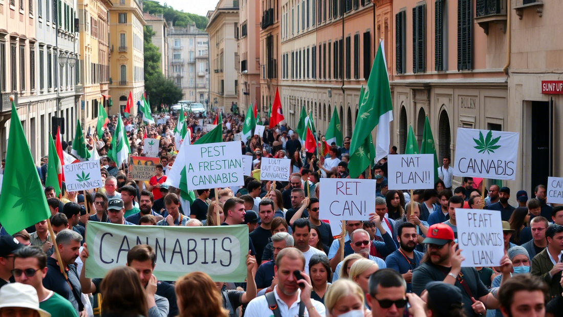 Manifestazione contro il Decreto Sicurezza a Roma, 31 maggio 2025