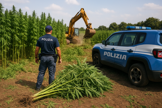 Canapa legale, sequestri illegittimi: Lollobrigida tace mentre gli agricoltori sardi vengono trattati da criminali