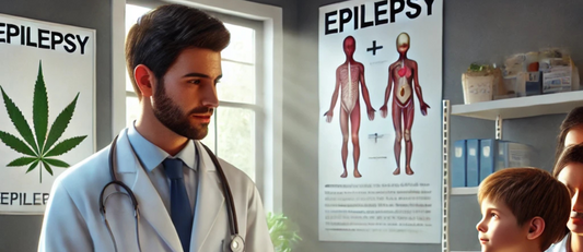 Medico spiega l'uso dell’olio di CBD per epilessia a madre e figlio in ambulatorio