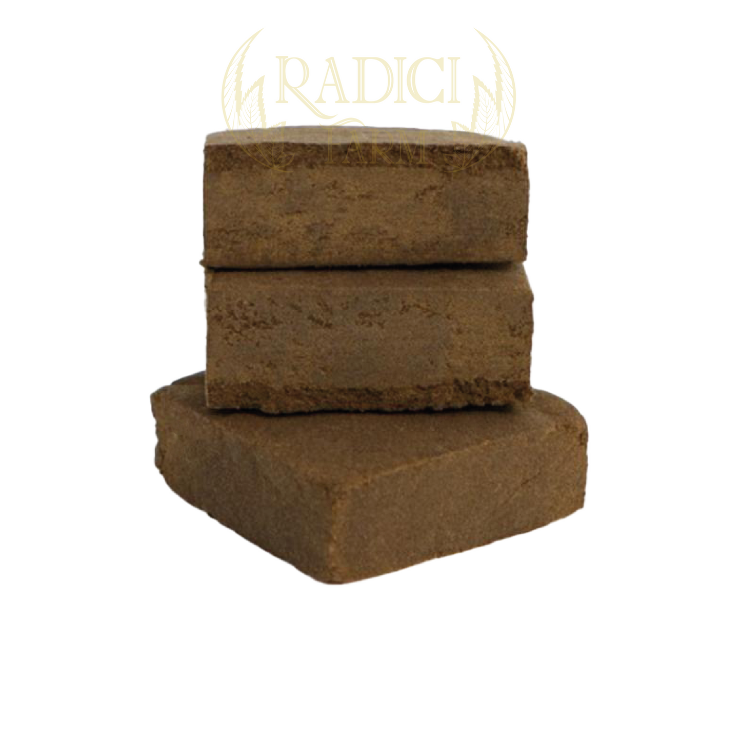 Hash Ice-O-Lator marrone chiaro, metodo di estrazione con ghiaccio e acqua