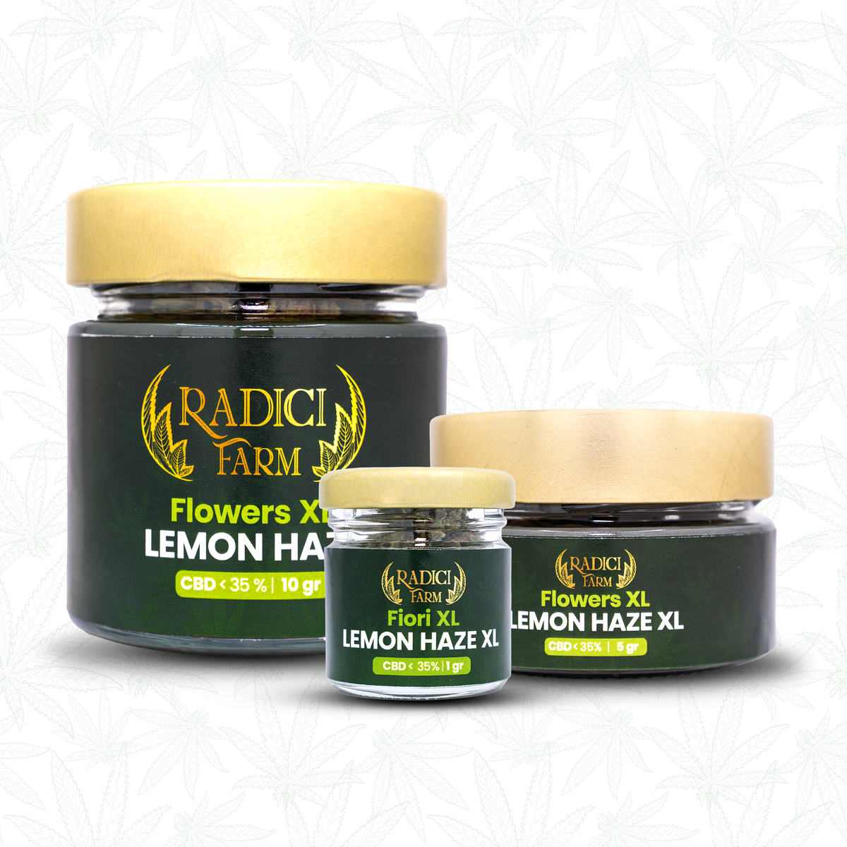 20 GR. LEMON HAZE XL (CBD<35%) - Radici Farm