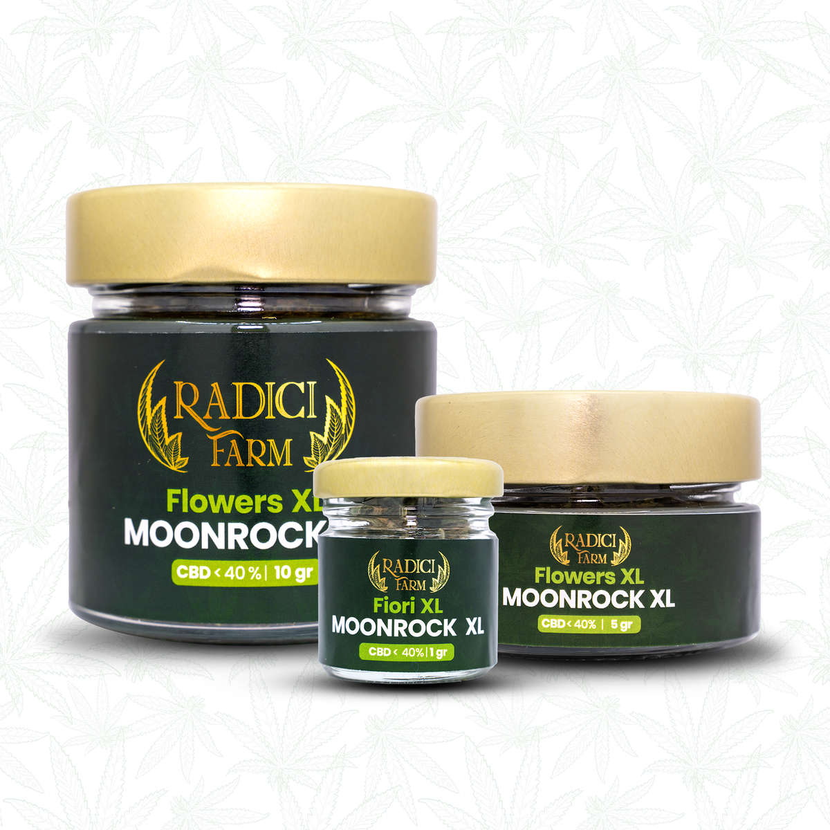 Fiori di Moonrock Ice - cannabis light legale