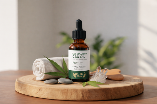 Olio CBD Full Spectrum 50%: Guida Completa ai Benefici e Perché Sceglierlo