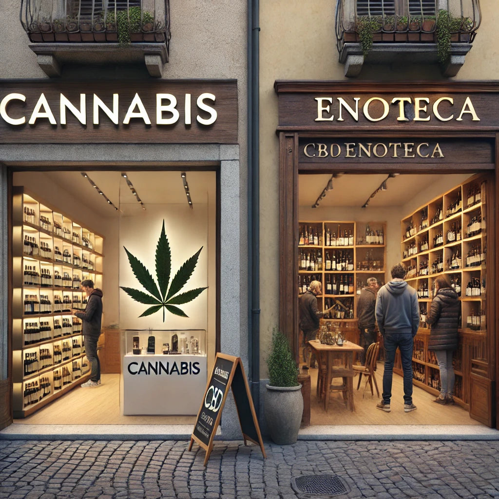Soluzione della Lega sul CBD: "Sostituire i Cannabis Shop con Enoteche" Dov'è la Logica?