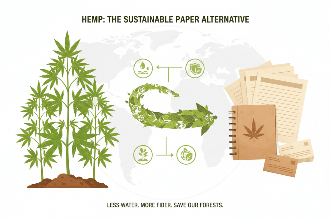 La Canapa: Il Futuro della Produzione di Carta Sostenibile