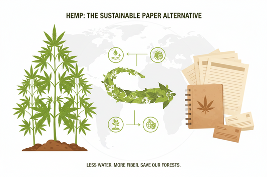 La Canapa: Il Futuro della Produzione di Carta Sostenibile