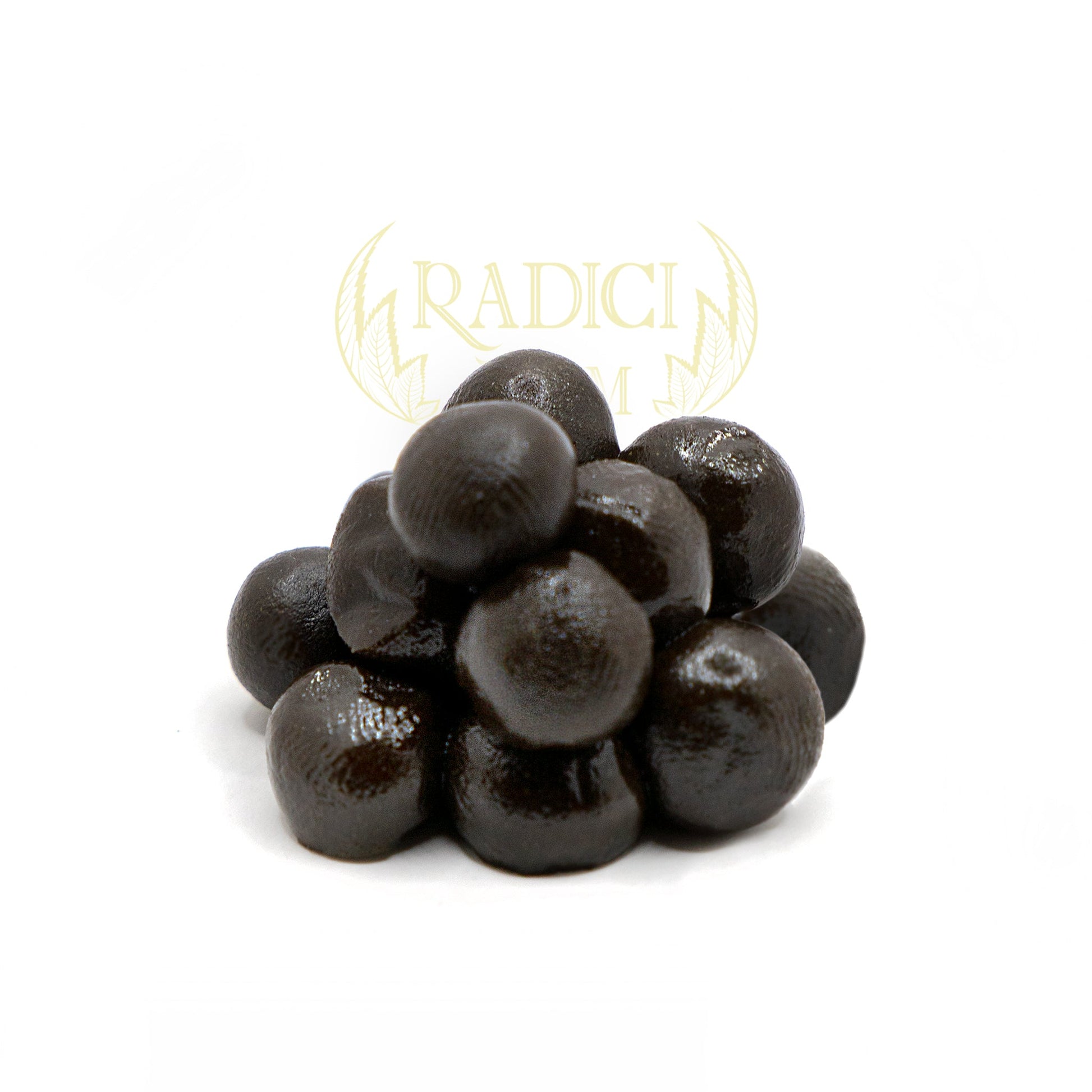 Palline di Hash Afghano nero scuro, morbido ed elastico